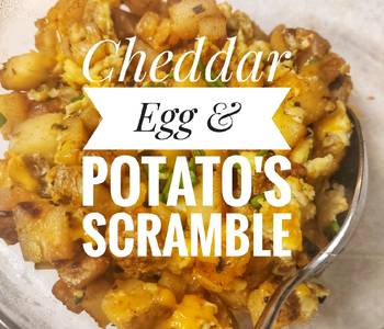 Best Recipe Cheddar Egg  Potato Scramble  Delicious Steady