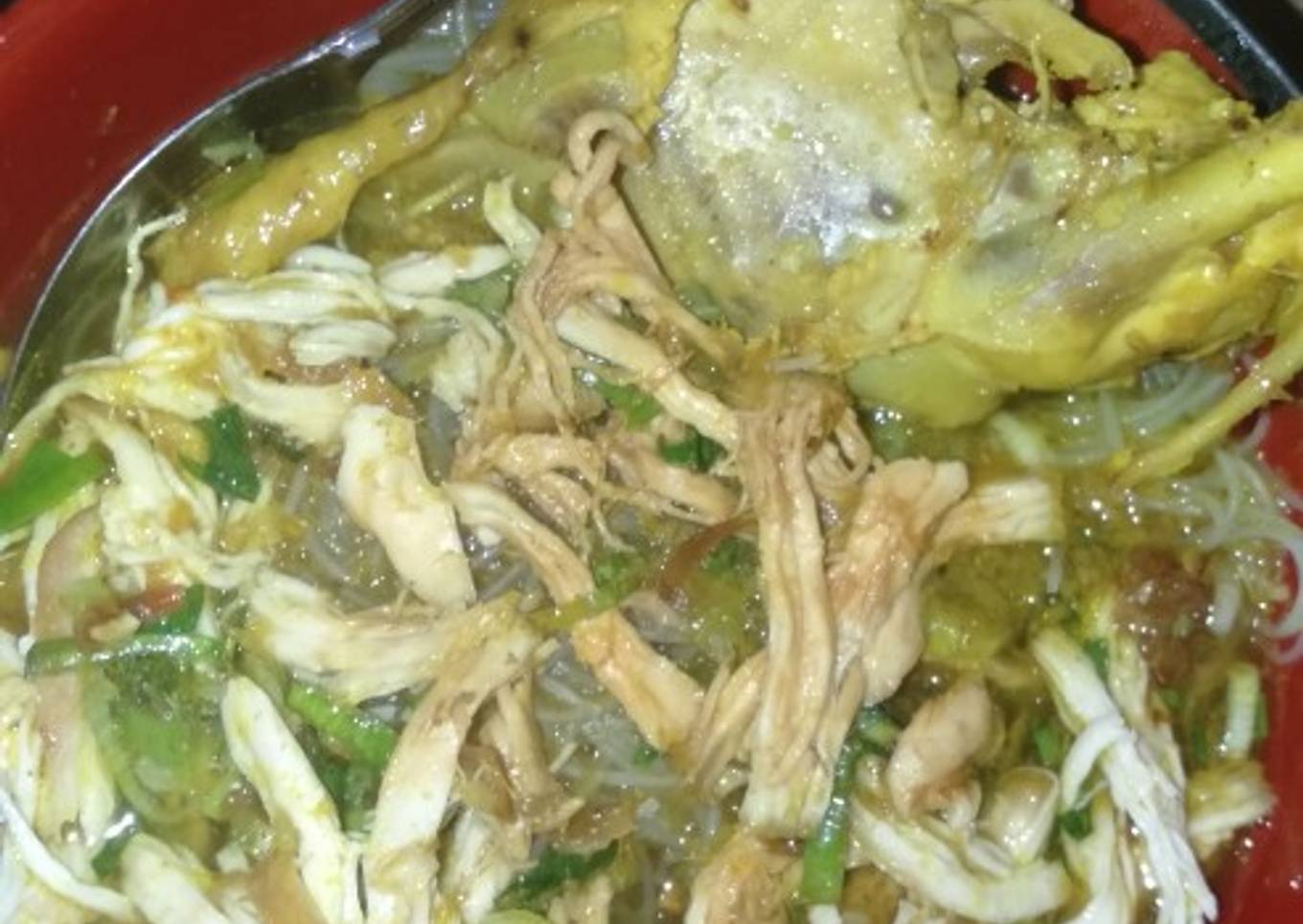 Soto ayam bening.sger bgt