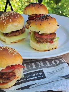 Mini burger recept fotója
