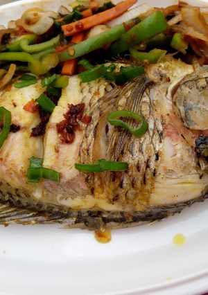 A picture of Pan grilled tilapia.