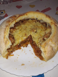 Una foto de Pan relleno