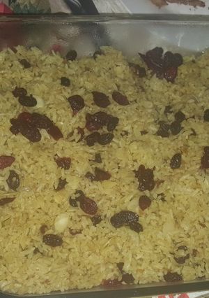 Una foto de Arroz navideño