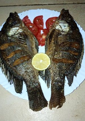 A picture of Fried fish #festive season contest kakamega.