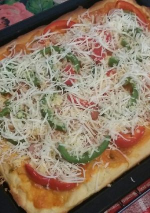 Foto resep Pizza Sosis