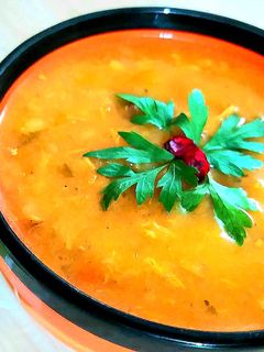 عکسی از دستور سوپ جو