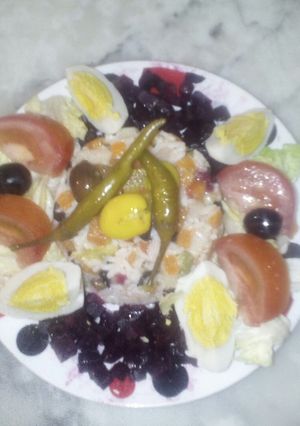صورة لوصفة سلاطة خفيفة