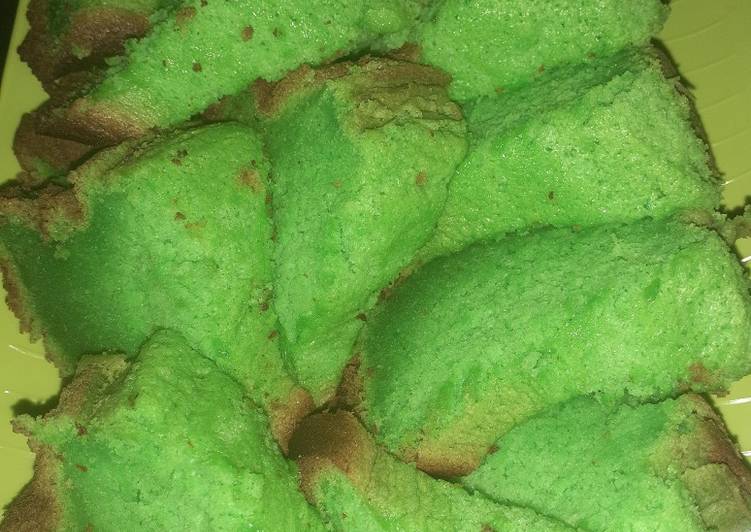 Resep Siffon pandan baking pan, Sempurna