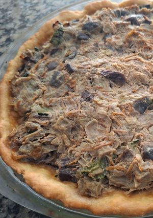 Una foto de Masa de tarta salada fácil y rápida