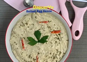 Cara Memasak Cepat Saus Telur Asin / Salted Egg Sauce Ala Restoran