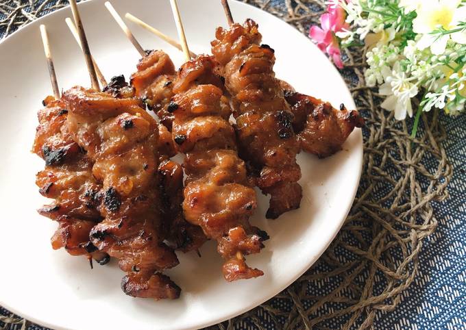 π§π½π³π§πΌπ³ Pork BBQ • Thai Style Pork Skewer Recipe • Moo Ping |ThaiChef Food