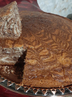 عکسی از دستور کیک زبرا🥧🦓