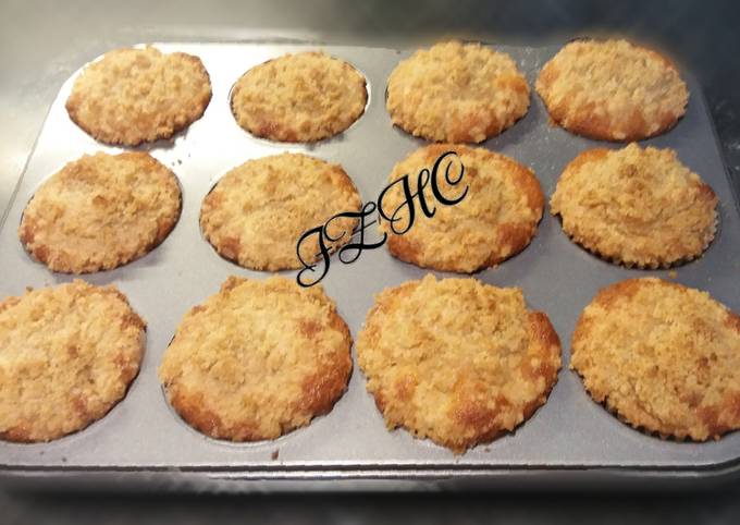 🍏🍎Apple Crumble Muffins🍎🍏