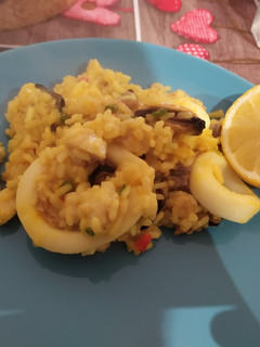 Una foto de Paella sencilla de domingo