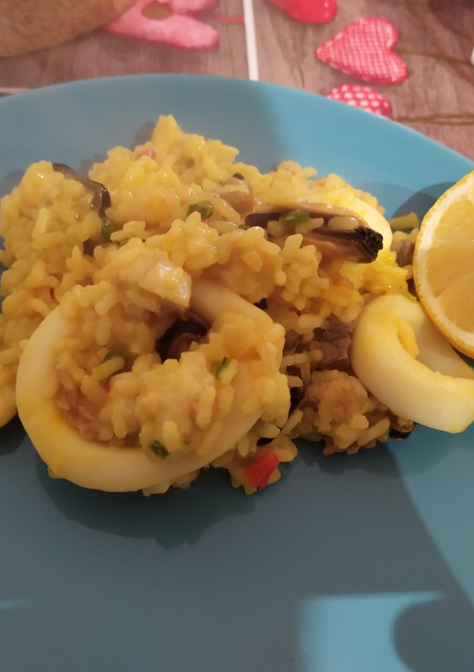 Una foto de Paella sencilla de domingo