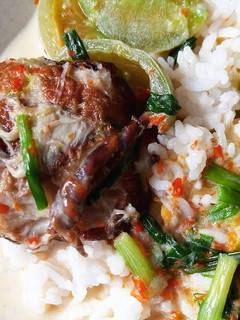 Foto resep Lodeh iwak pe/pari asap