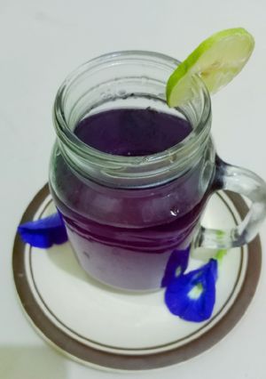 Foto resep Teh lemon bunga telang