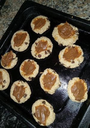 Una foto de Pepas de Avena y Dulce de Leche 😋