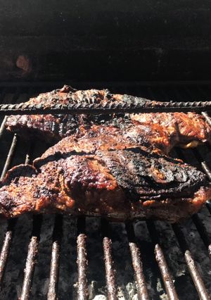 Una foto de Vacío al Limón a la parrilla
