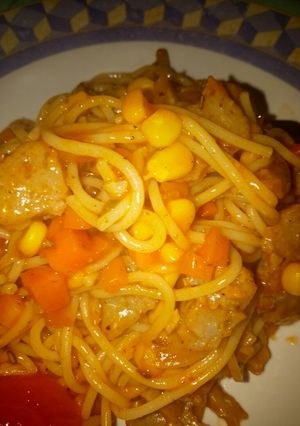 Foto resep Spaghetti sayur