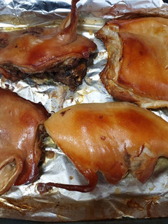 Una foto de Cochinillo asado