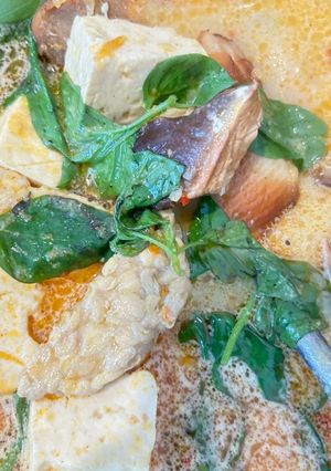 Foto resep Mangut iwak Pe pedas / santan ikan pari asap pedas