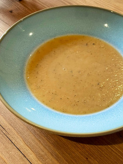 A picture of Use It Up Parsnip Soup.