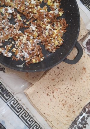 عکسی از دستور تخم مرغ و سویا🥚
