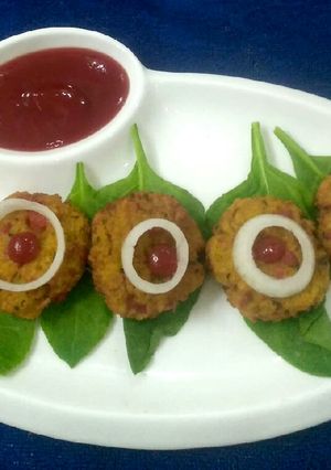 A picture of Maggi Kabab.