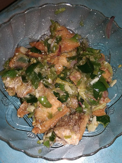 Foto resep Tumis gabus cabe ijo