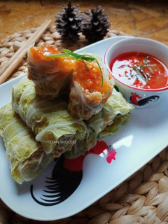 Foto resep Sawi Gulung Daging