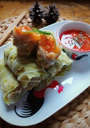 Foto resep Sawi Gulung Daging