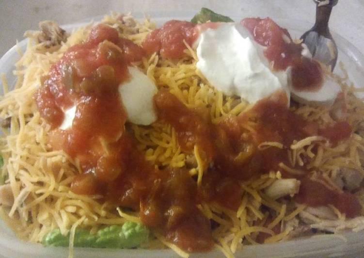 Recipe of Tasty Turkey taco salad