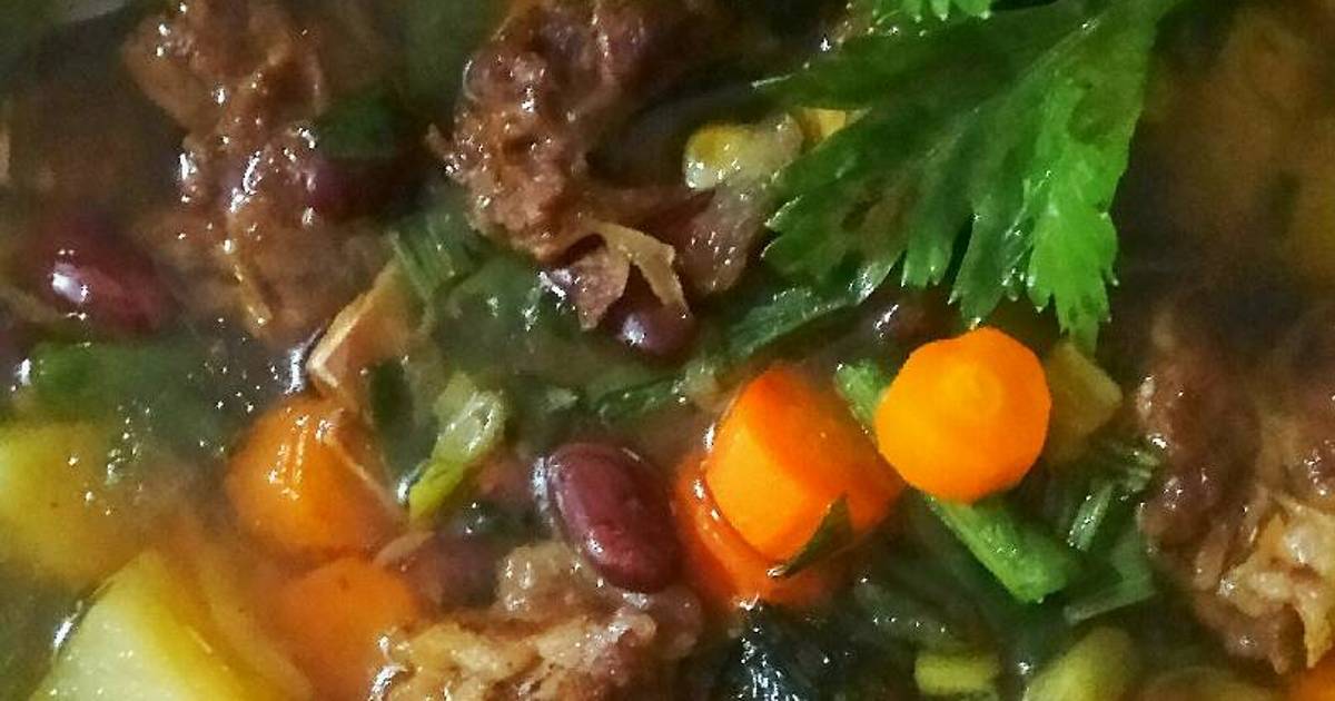 Sop iga kacang merah๐
