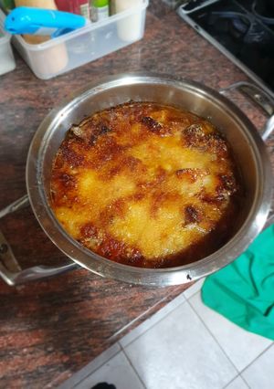 A picture of Pork and Lamb Casserole.