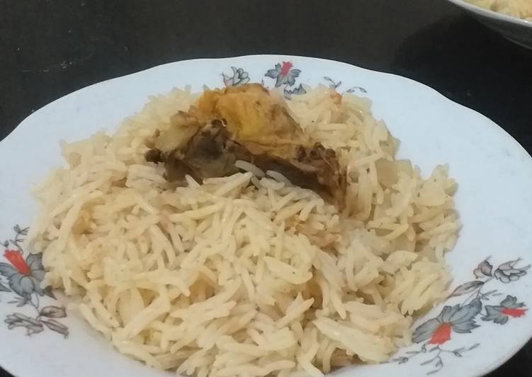Nasi Briyani Sederhana Menggunakan Rice Cooker