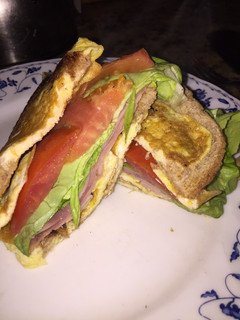 Una foto de Sándwich de omelette