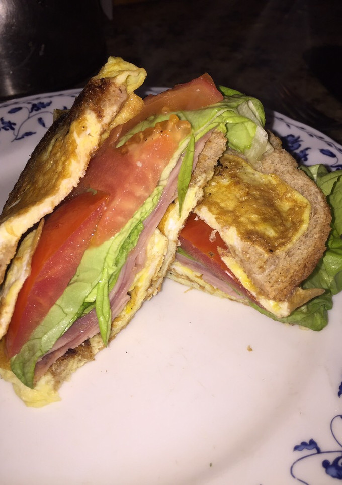 Una foto de Sándwich de omelette