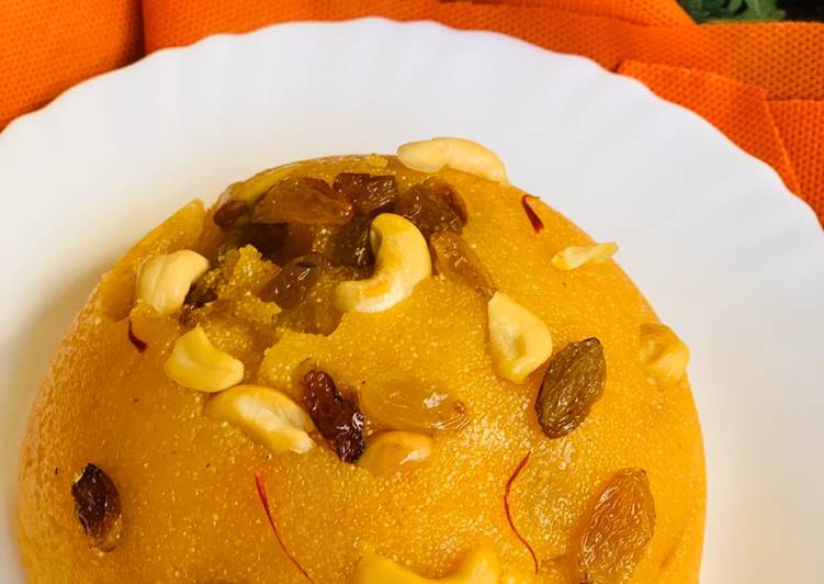 Rawa kesari or Kesari Bhat