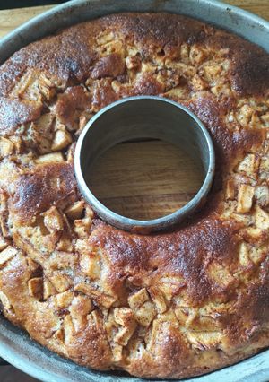 Una foto de Torta de Manzana y Canela