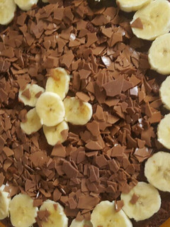Una foto de Bizcocho Plátano-choco ;)