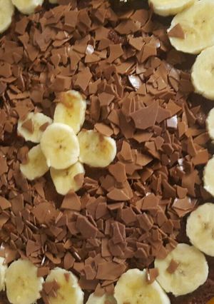 Una foto de Bizcocho Plátano-choco ;)