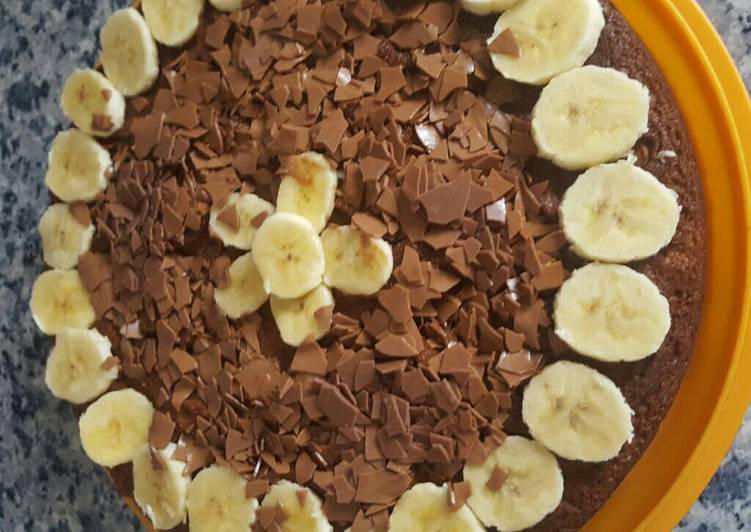 Bizcocho Plátano-choco ;)