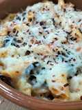 Macarrones a la putanesca -mi versión-