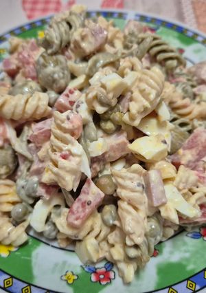 Una foto de Ensalada de Pasta con Mayonesa