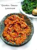 Sambal Terasi (Sambal Dasar Seruwit) Favorit Ayah