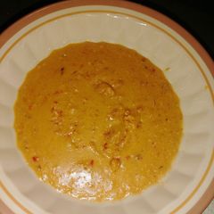 Creamy potatoes soup A picture of Creamy potatoes soup.