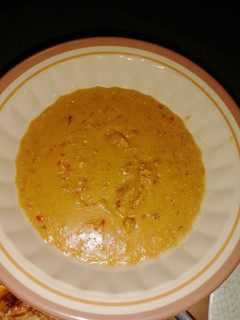 A picture of Creamy potatoes soup.