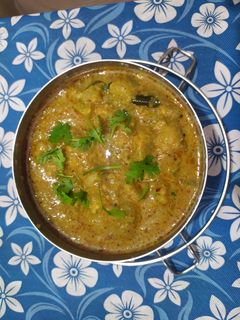 நிலக்கடலை சுரைக்காய் கிரேவி செய்முறை முக்கிய புகைப்படம்