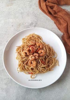 Foto resep 526. Spaghetti Aglio E Olio