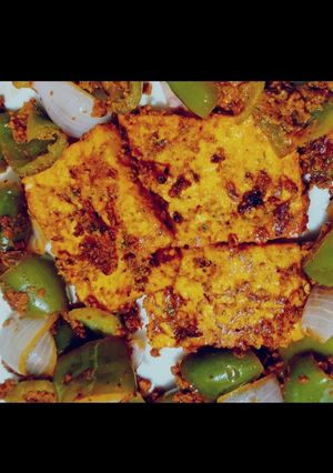 A picture of Paneer (cottage cheese) Tawa - Diet Special - Healthy.